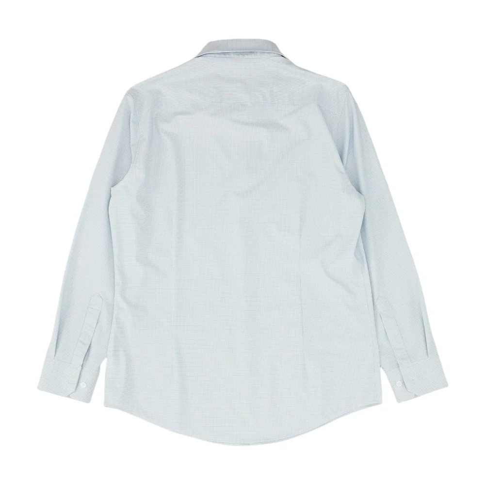 White Check Long Sleeve Button Down - Image 2