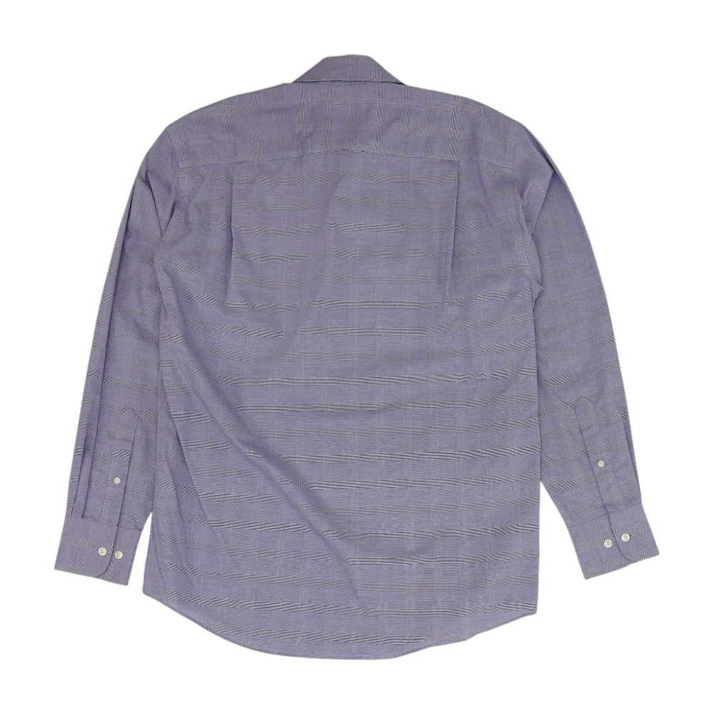 Blue Check Long Sleeve Button Down - Image 2