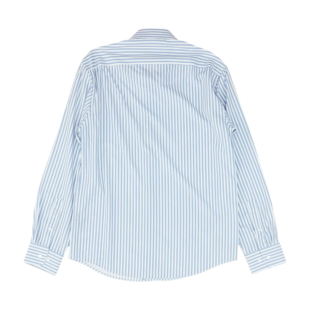 White Striped Long Sleeve Button Down - Image 2