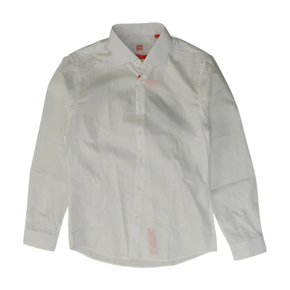 White Long Sleeve Button Down