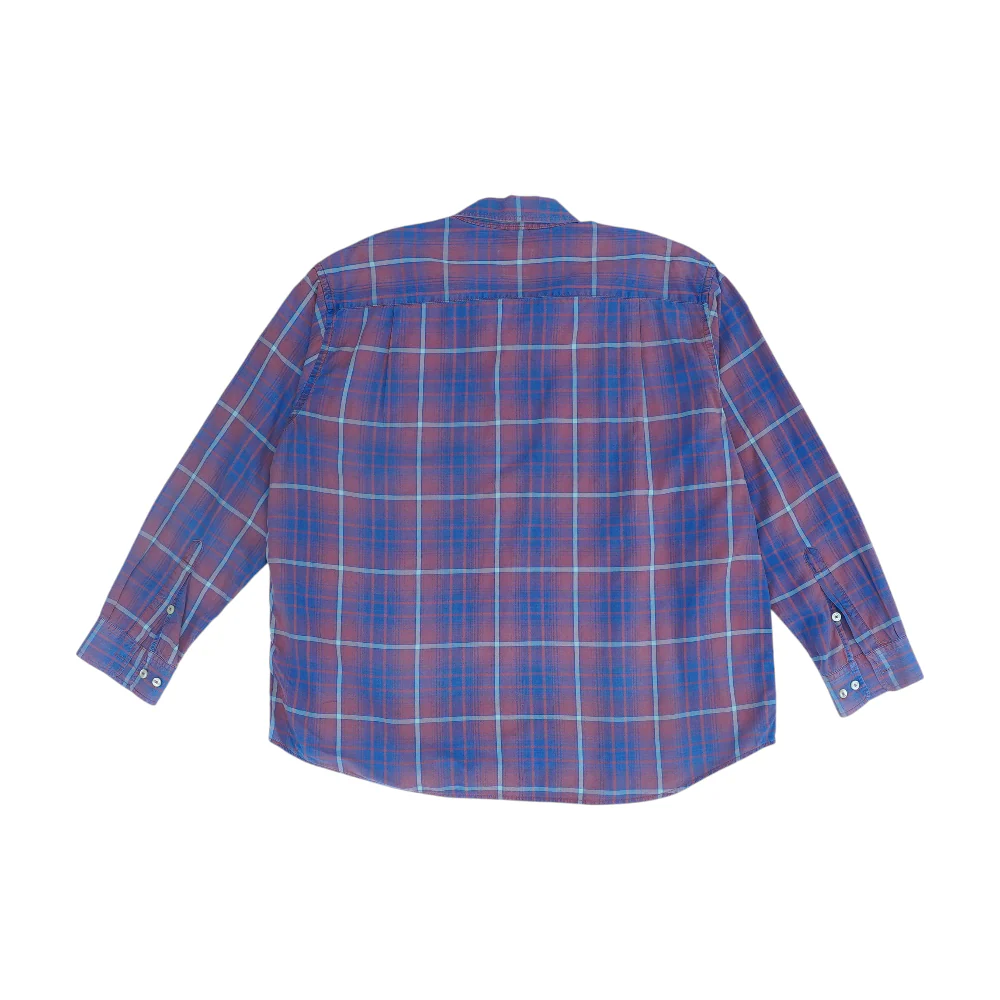 Red Plaid Long Sleeve Button Down - Image 2