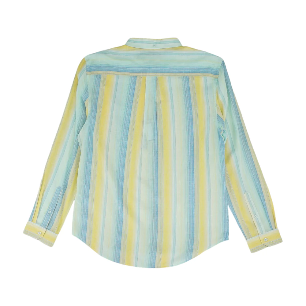 Yellow Striped Long Sleeve Button Down - Image 2