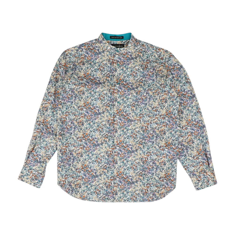 Multi Floral Long Sleeve Button Down