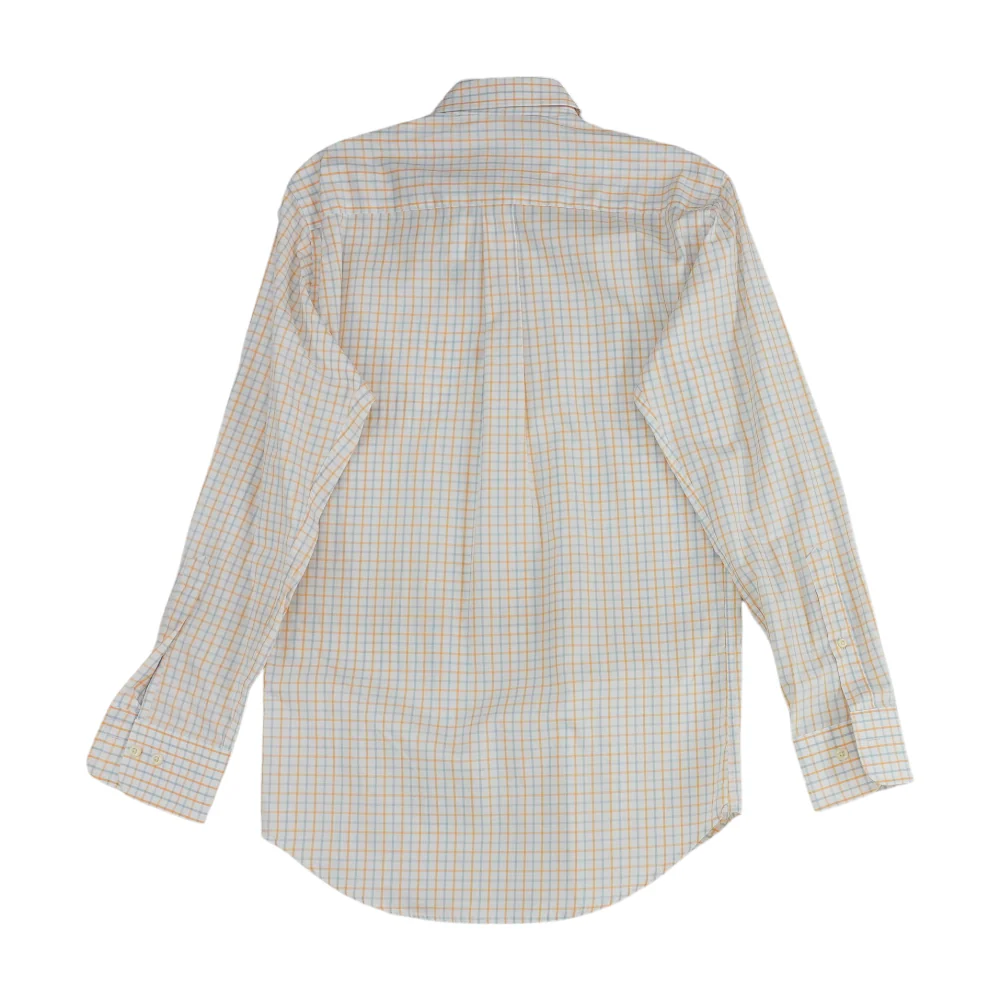 White Check Long Sleeve Button Down - Image 2