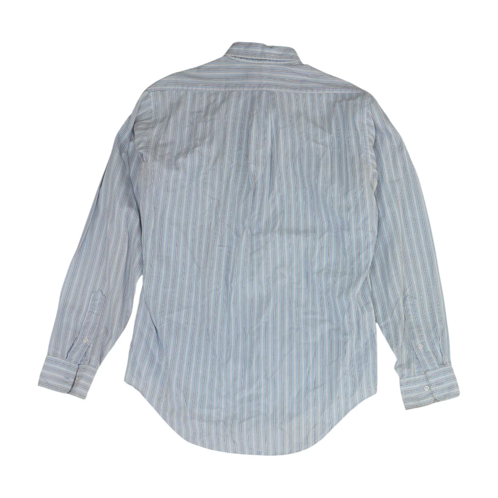Blue Striped Long Sleeve Button Down - Image 2