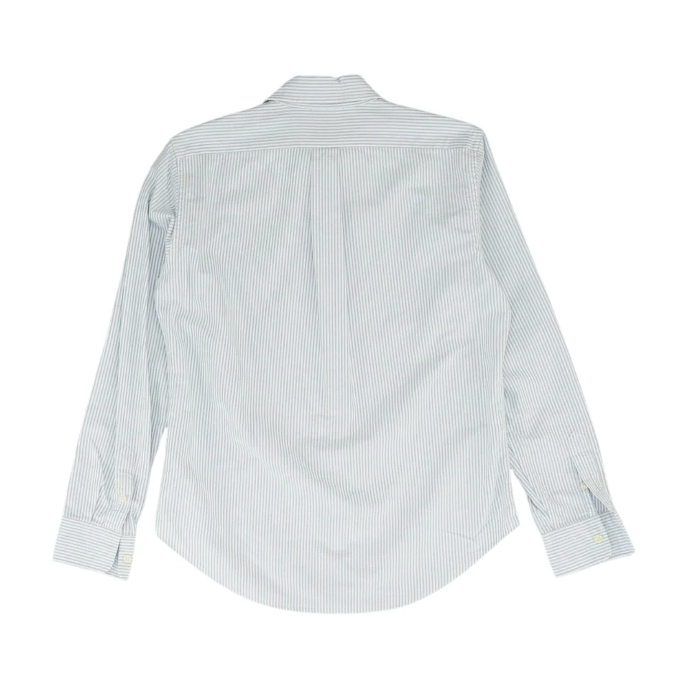 White Striped Long Sleeve Button Down - Image 2