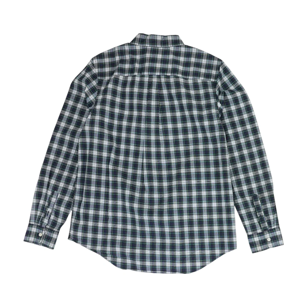 Green Plaid Long Sleeve Button Down - Image 2