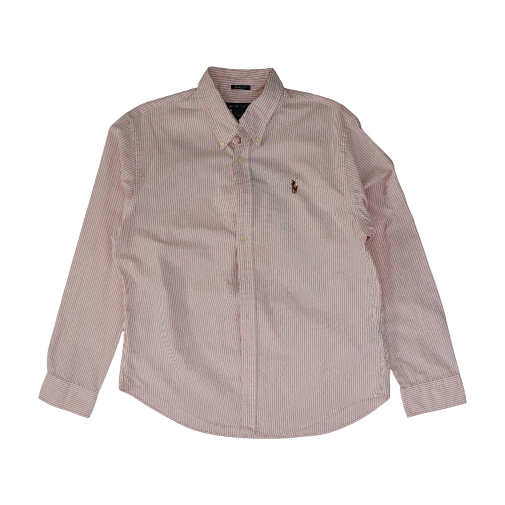 Pink Striped Long Sleeve Button Down