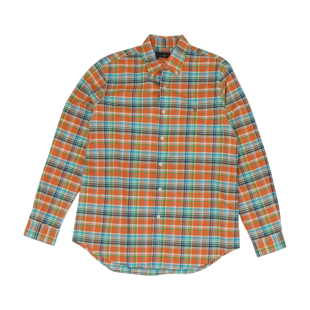Multi Plaid Long Sleeve Button Down