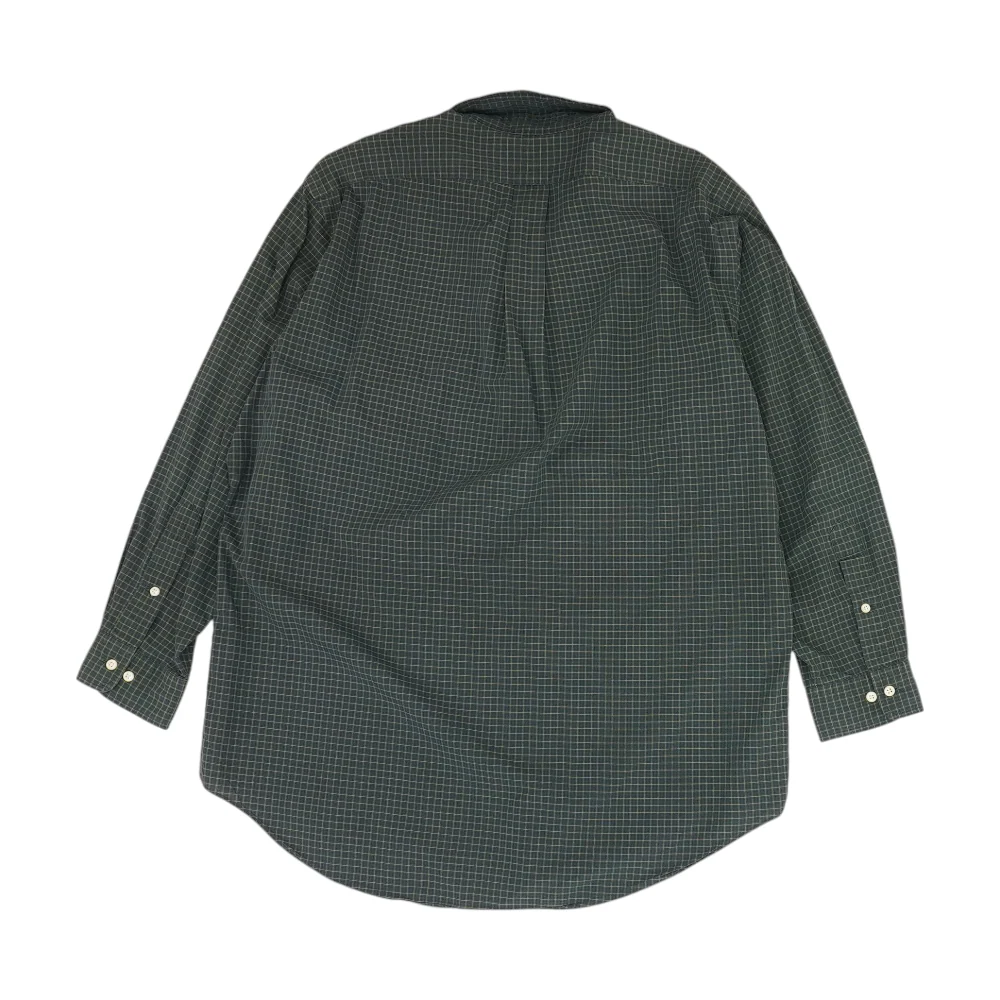 Green Plaid Long Sleeve Button Down - Image 2