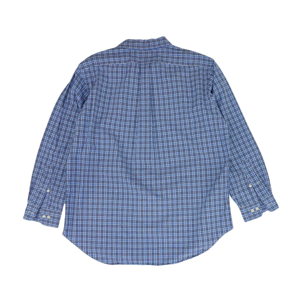 Blue Plaid Long Sleeve Button Down - Image 2