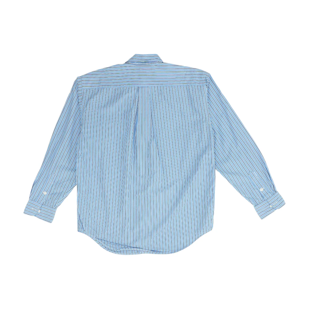 Blue Striped Long Sleeve Button Down - Image 2
