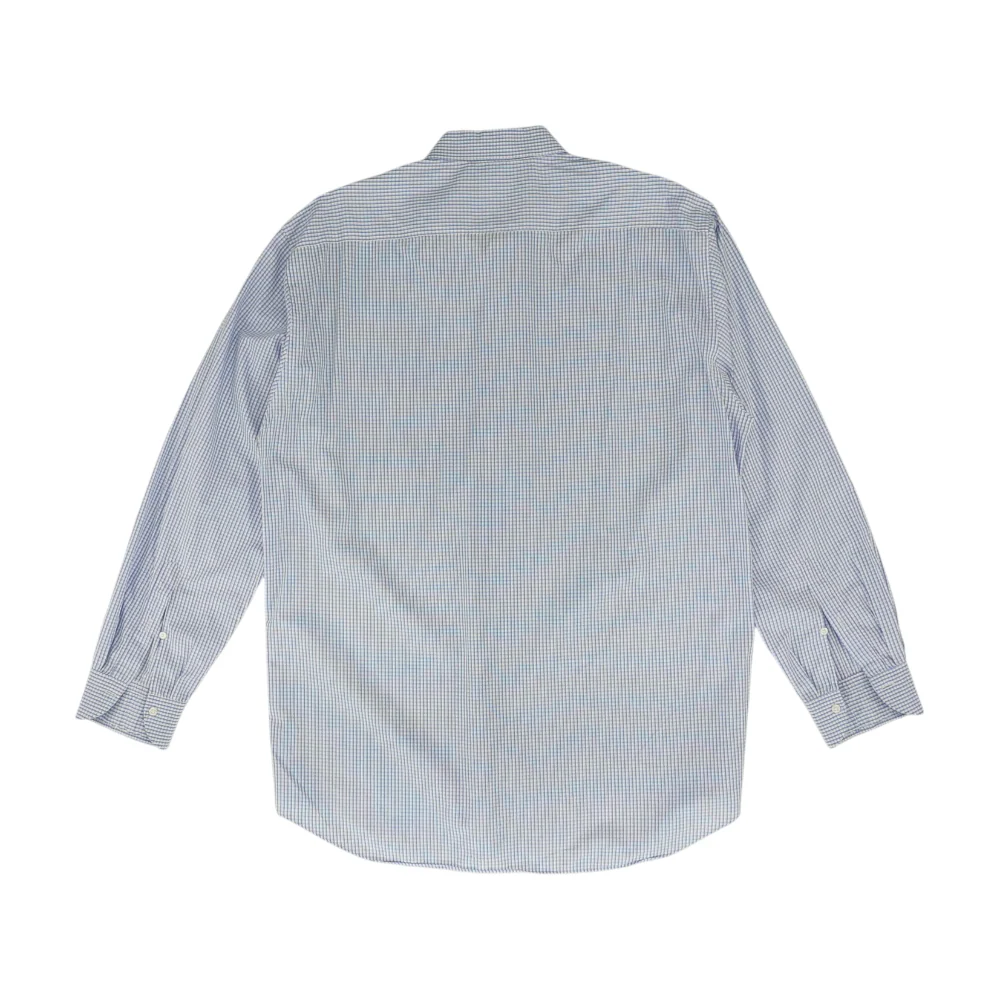 White Check Long Sleeve Button Down - Image 2