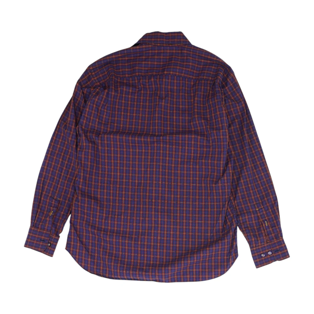 Blue Check Long Sleeve Button Down - Image 2