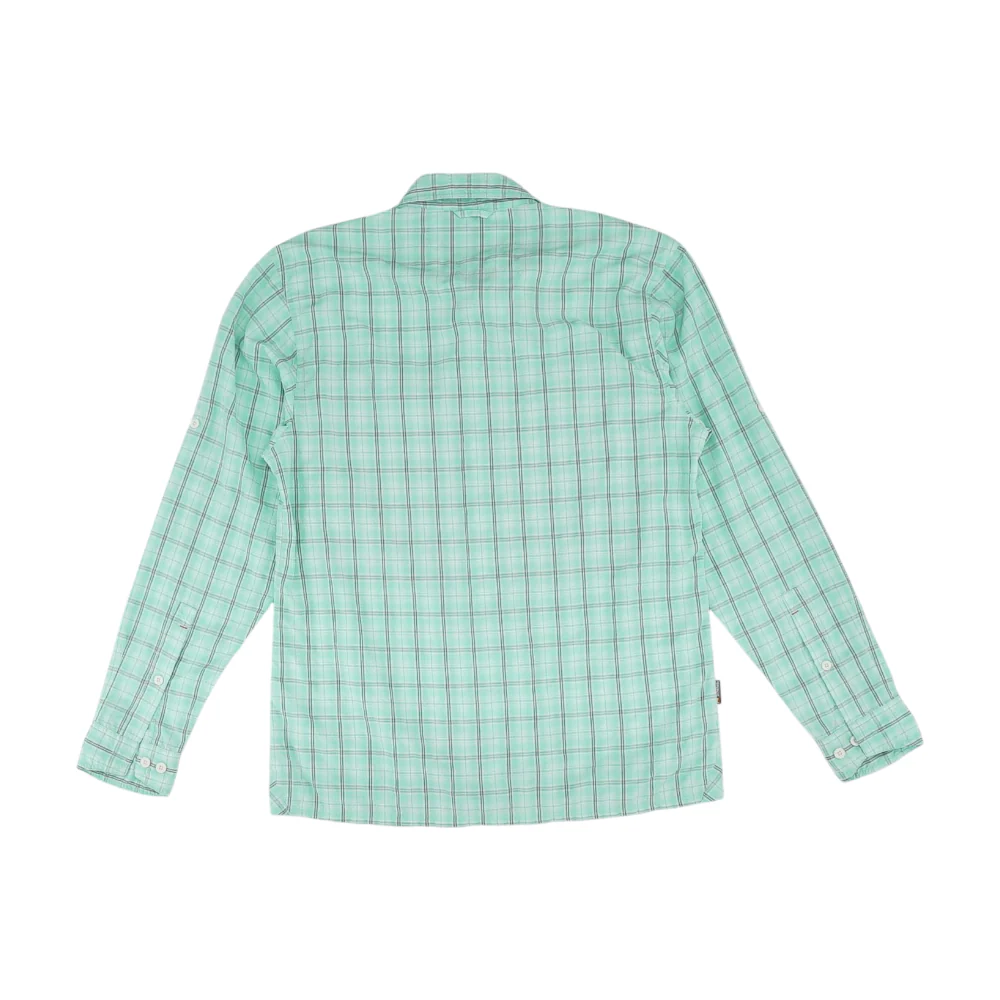 Green Plaid Outdoor Button Down - Image 2