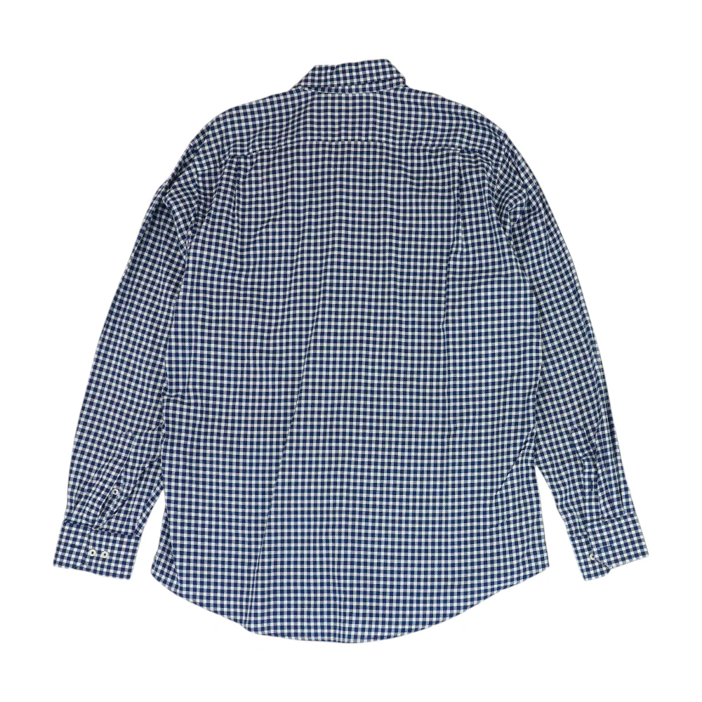 Blue Check Long Sleeve Button Down - Image 2