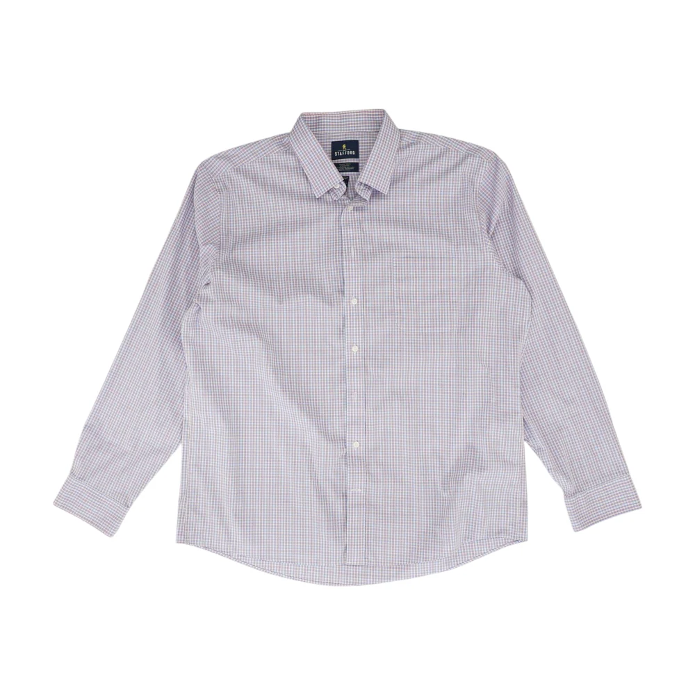 Pink Check Long Sleeve Button Down