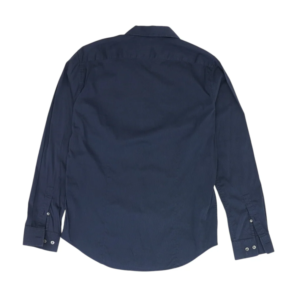 Navy Striped Long Sleeve Button Down - Image 2
