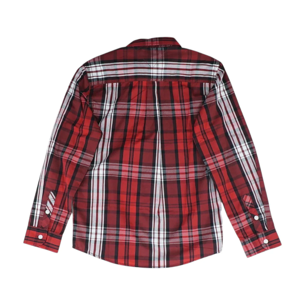 Red Plaid Long Sleeve Button Down - Image 2