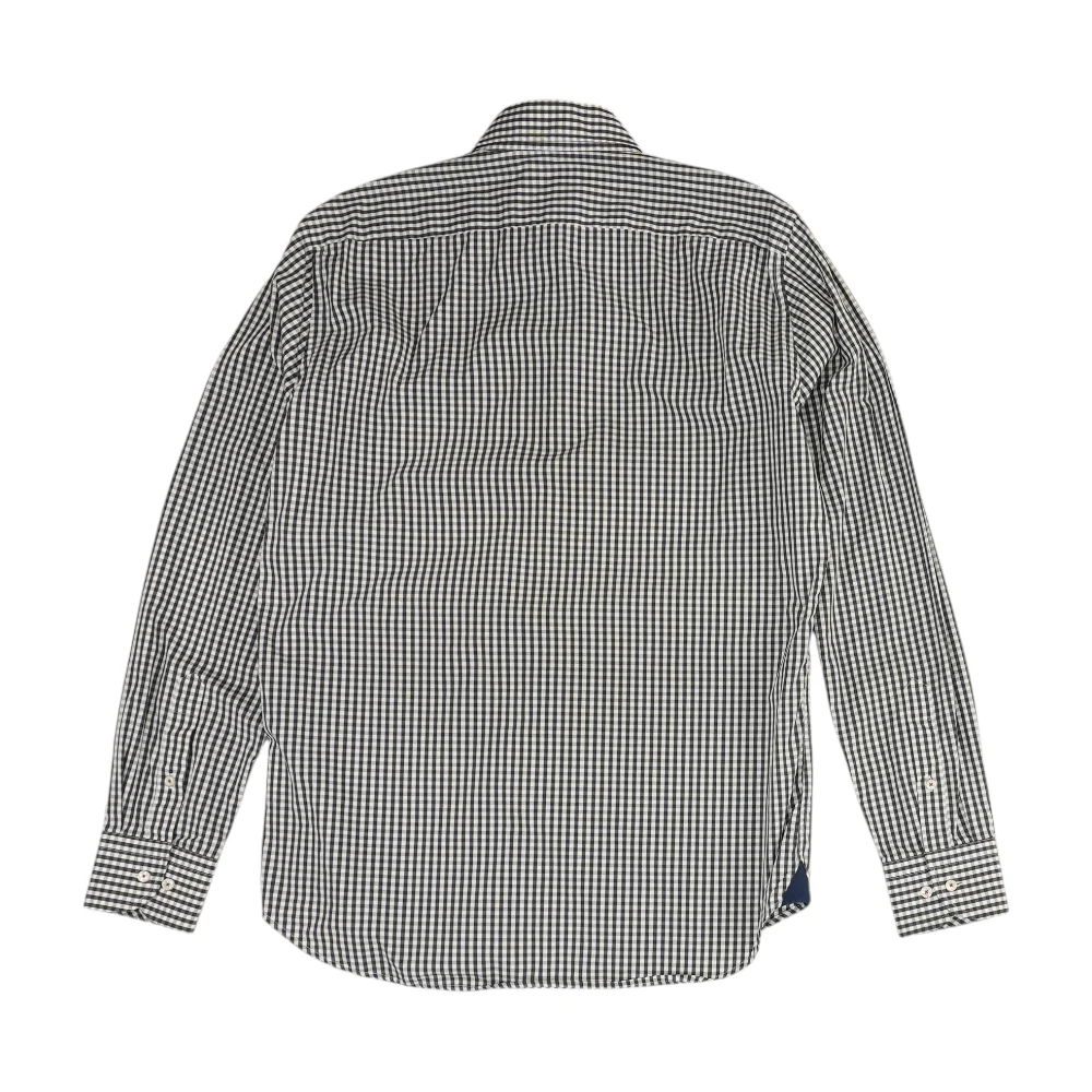 Black Check Long Sleeve Button Down - Image 2