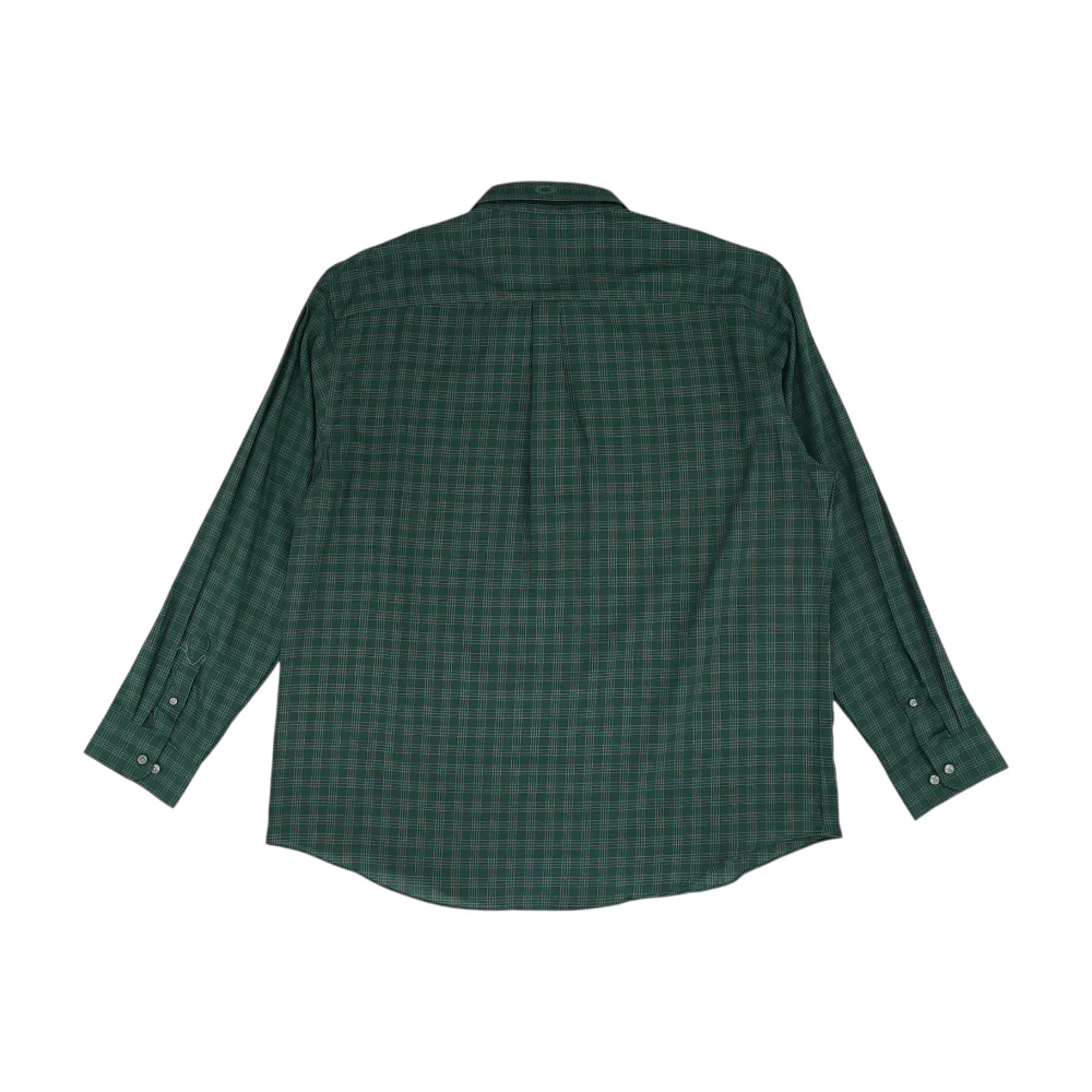 Green Check Long Sleeve Button Down - Image 2