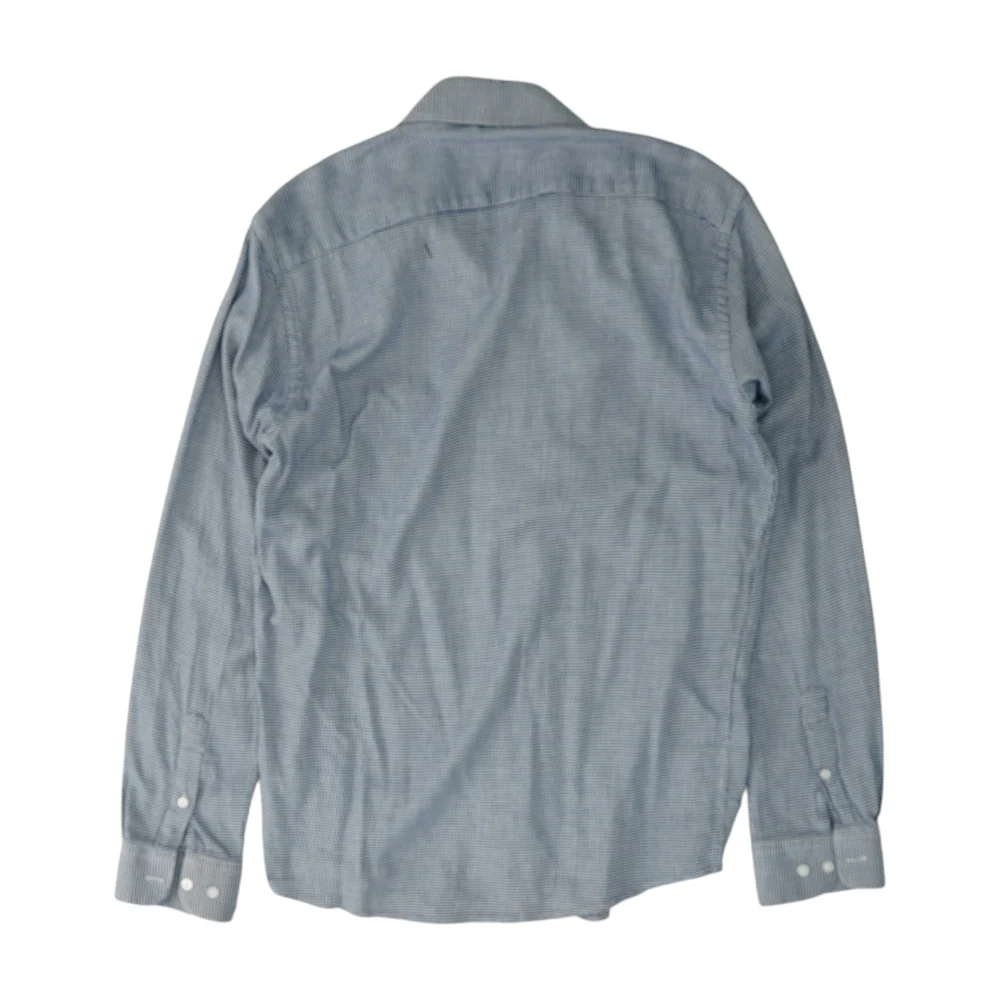Blue Print Long Sleeve Button Down - Image 2