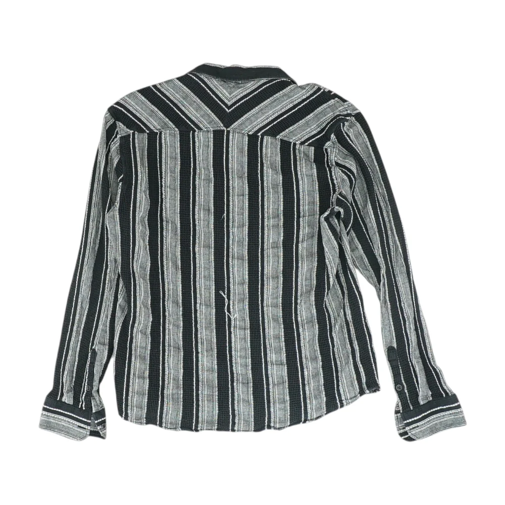 Black Striped Long Sleeve Button Down - Image 2