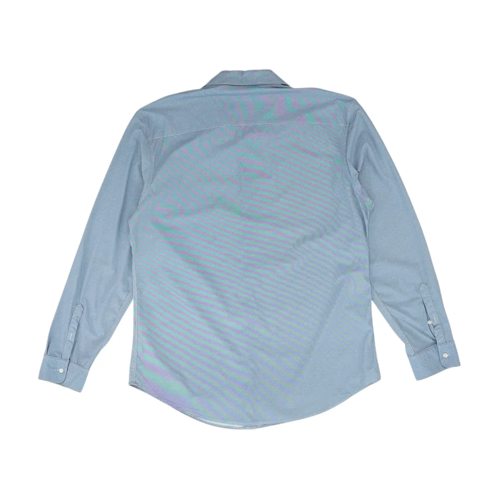 Blue Striped Long Sleeve Button Down - Image 2
