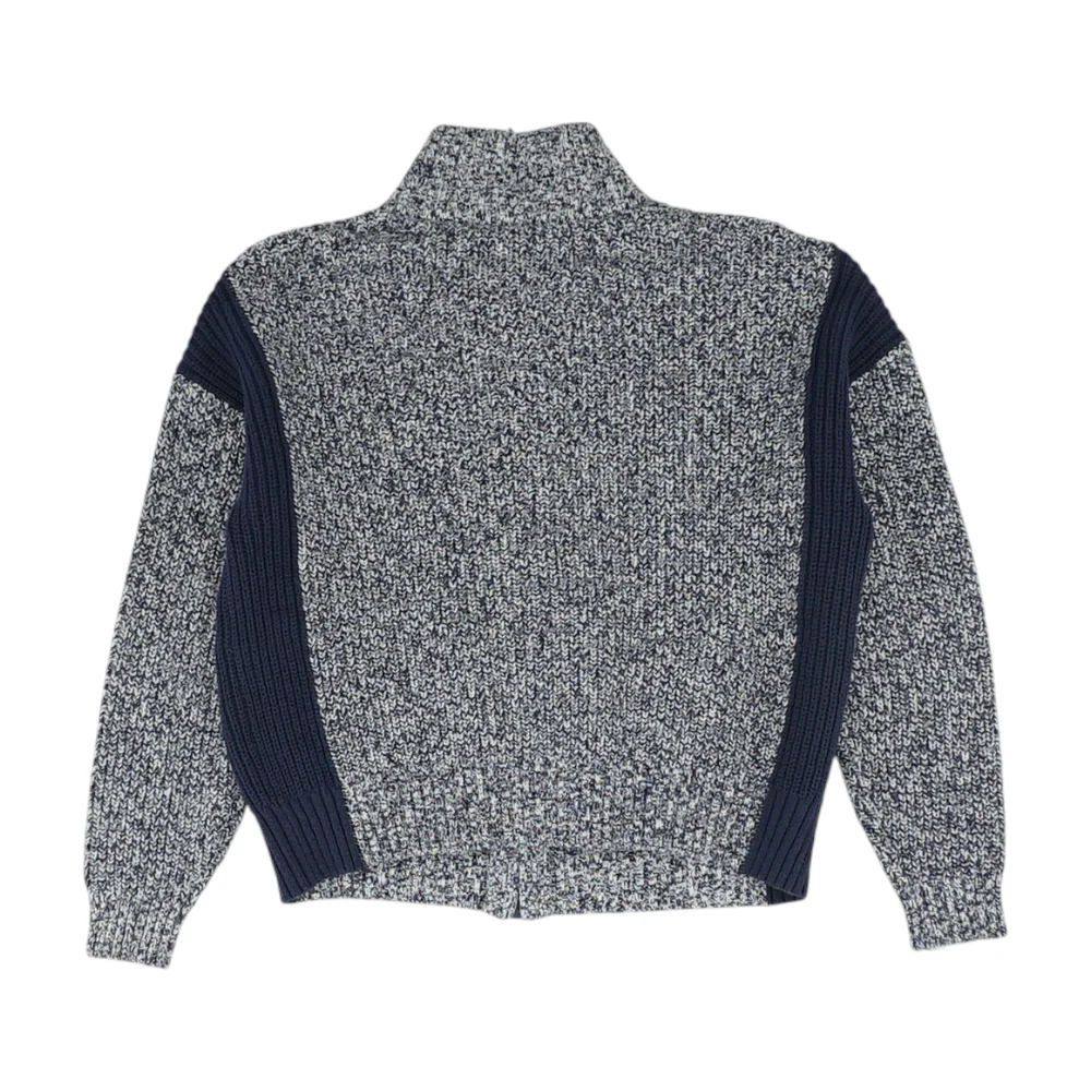 Navy Print Jacket - Image 2