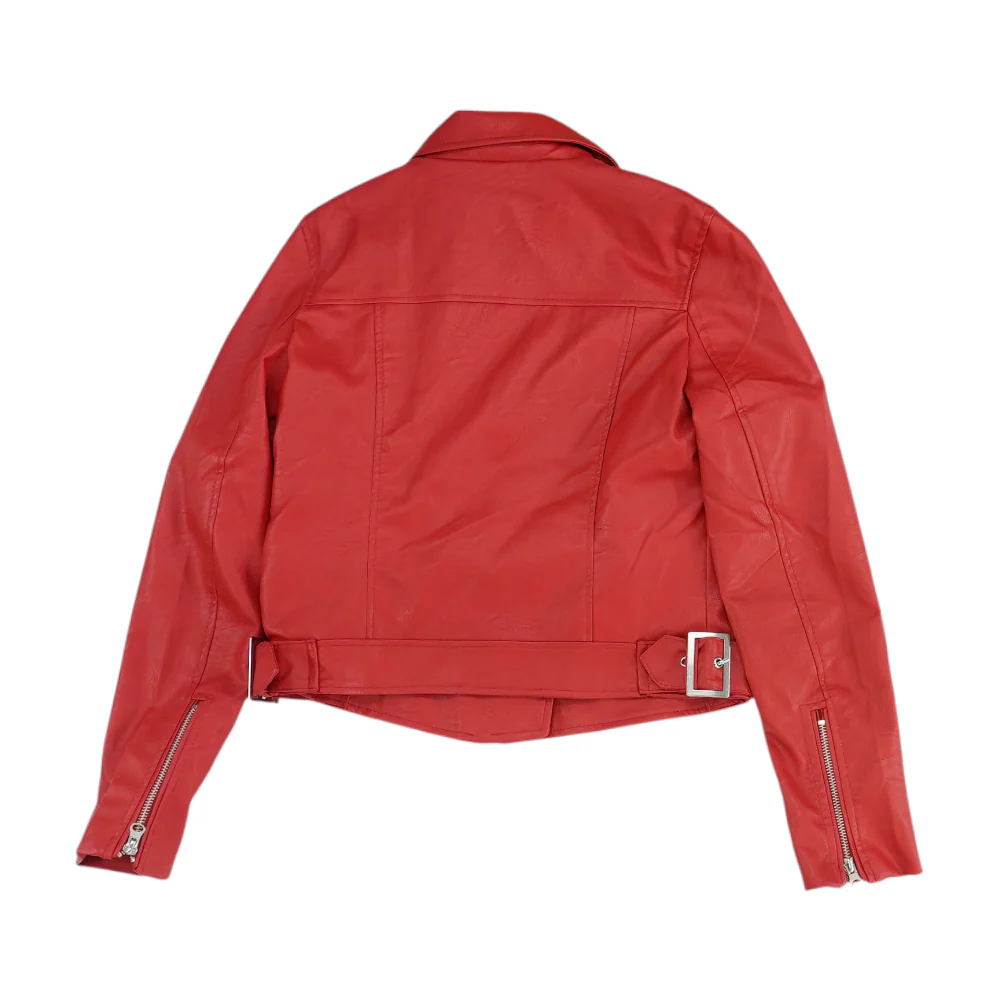 Red Solid Jacket - Image 2