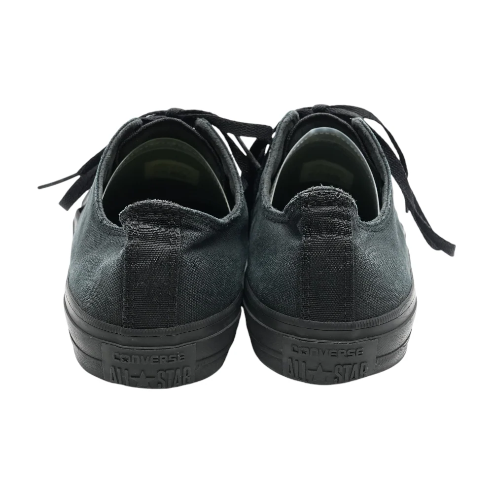 Black Low-Top Athletic Shoes - Image 2