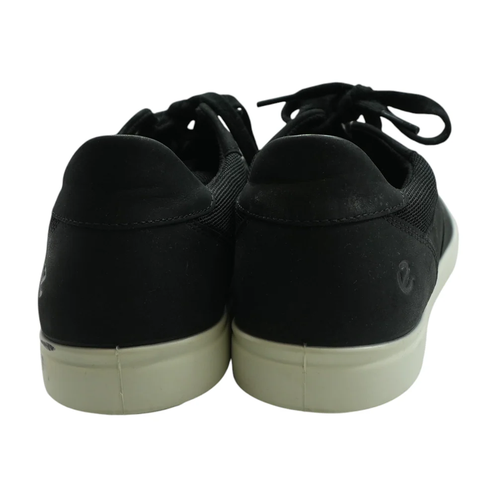 Leather Lace Up Sneakers Low-Top Athletic Shoes - Image 2