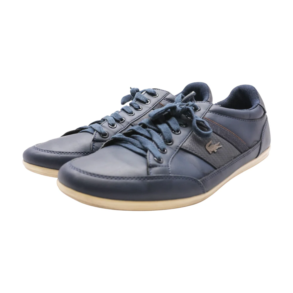 Navy Low-Top Athletic Shoes
