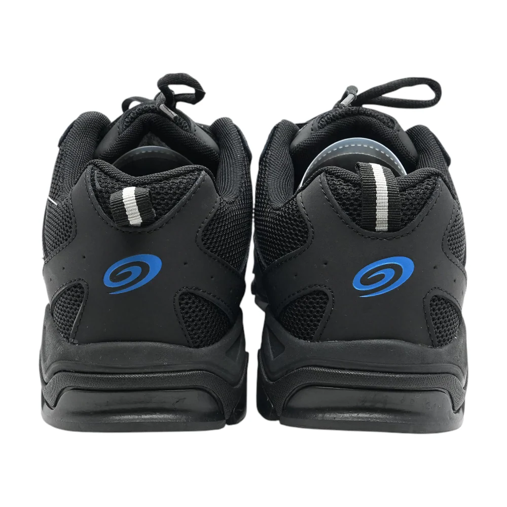 Black Low-Top Athletic Shoes - Image 2