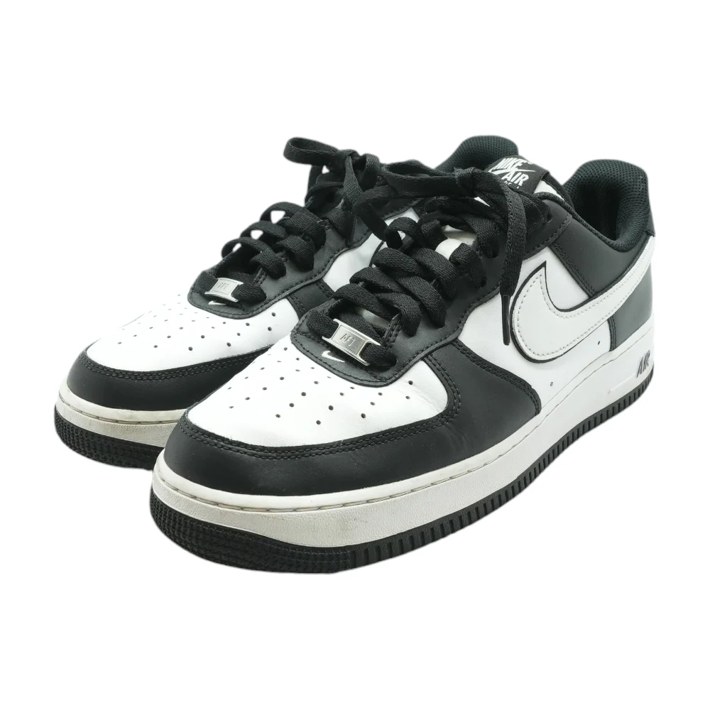 Air Force 1 Low '07 White Swoosh Panda Low-Top Athletic Shoes