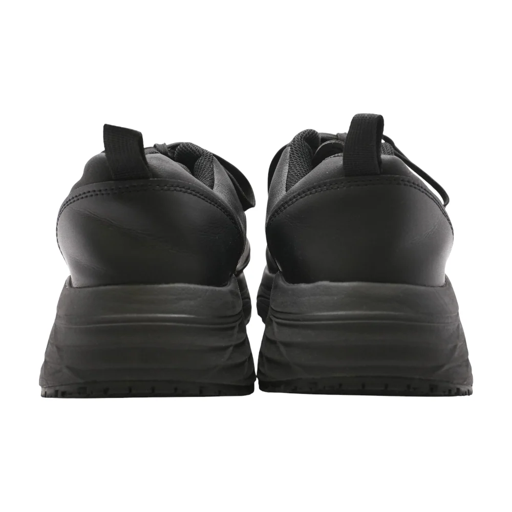 Black Low-Top Athletic Shoes - Image 2