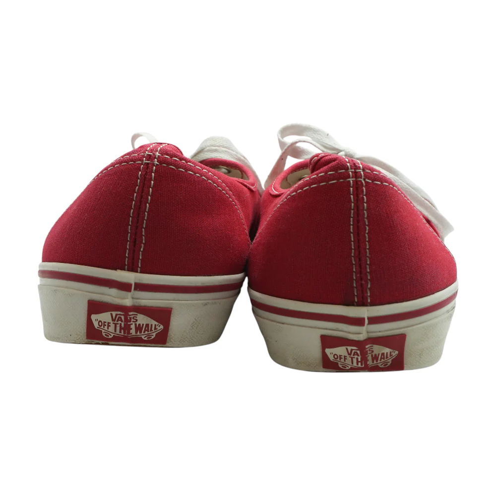 Red Low-Top Athletic Shoes - Image 2