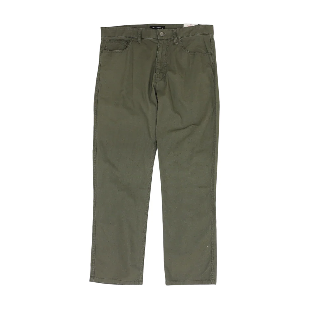 Gray Straight Pants