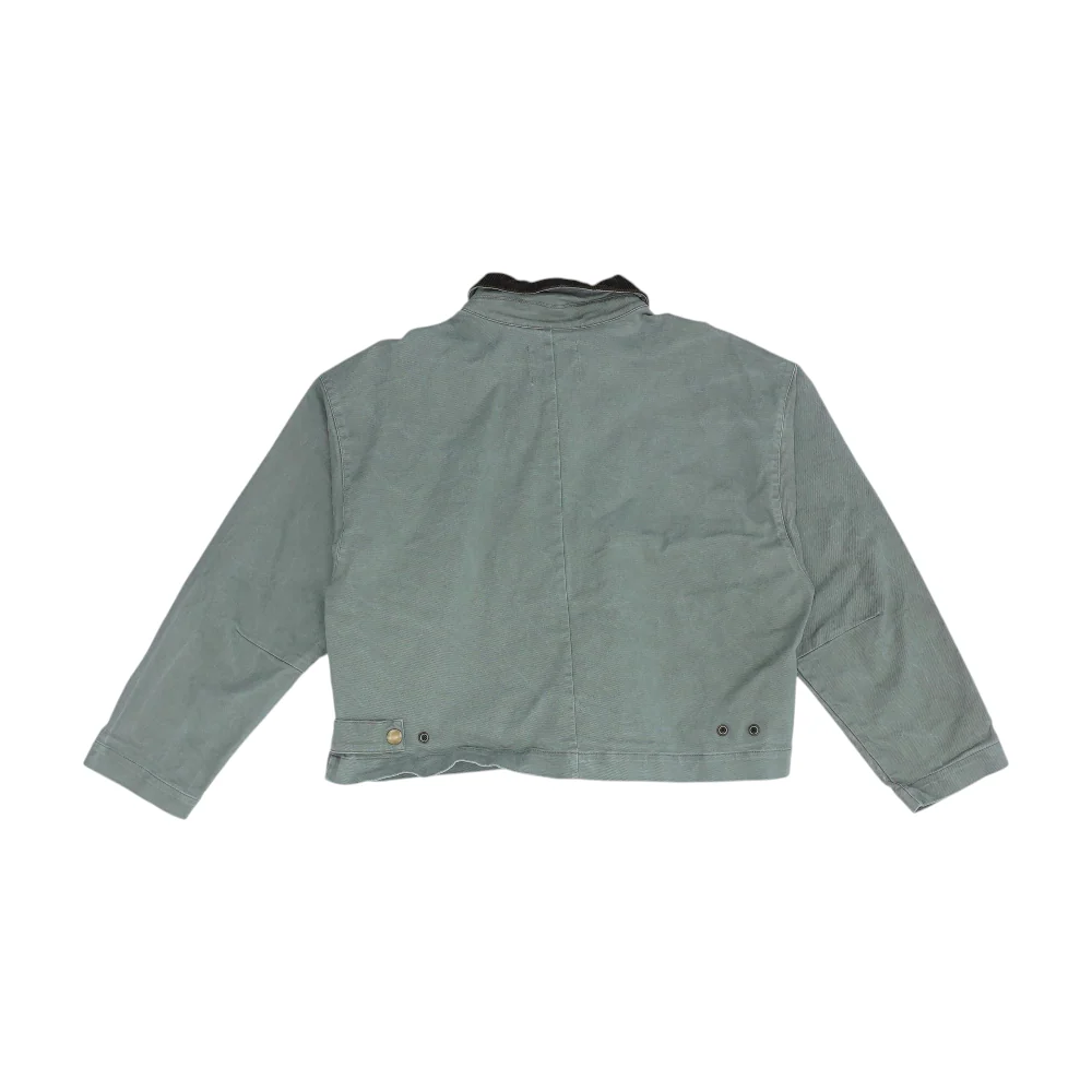 Green Solid Jacket - Image 2