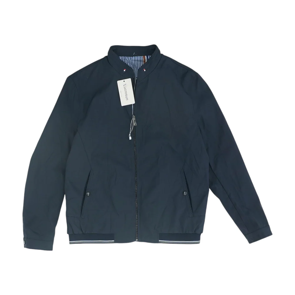 Navy Solid Jacket