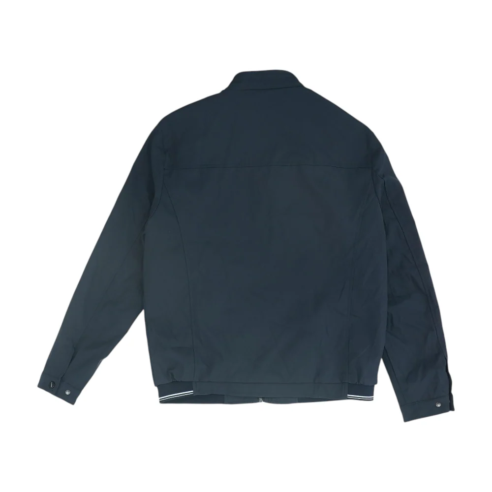 Navy Solid Jacket - Image 2