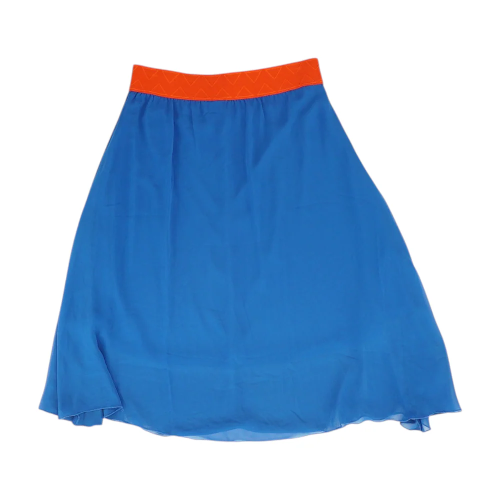 Blue Midi Skirt