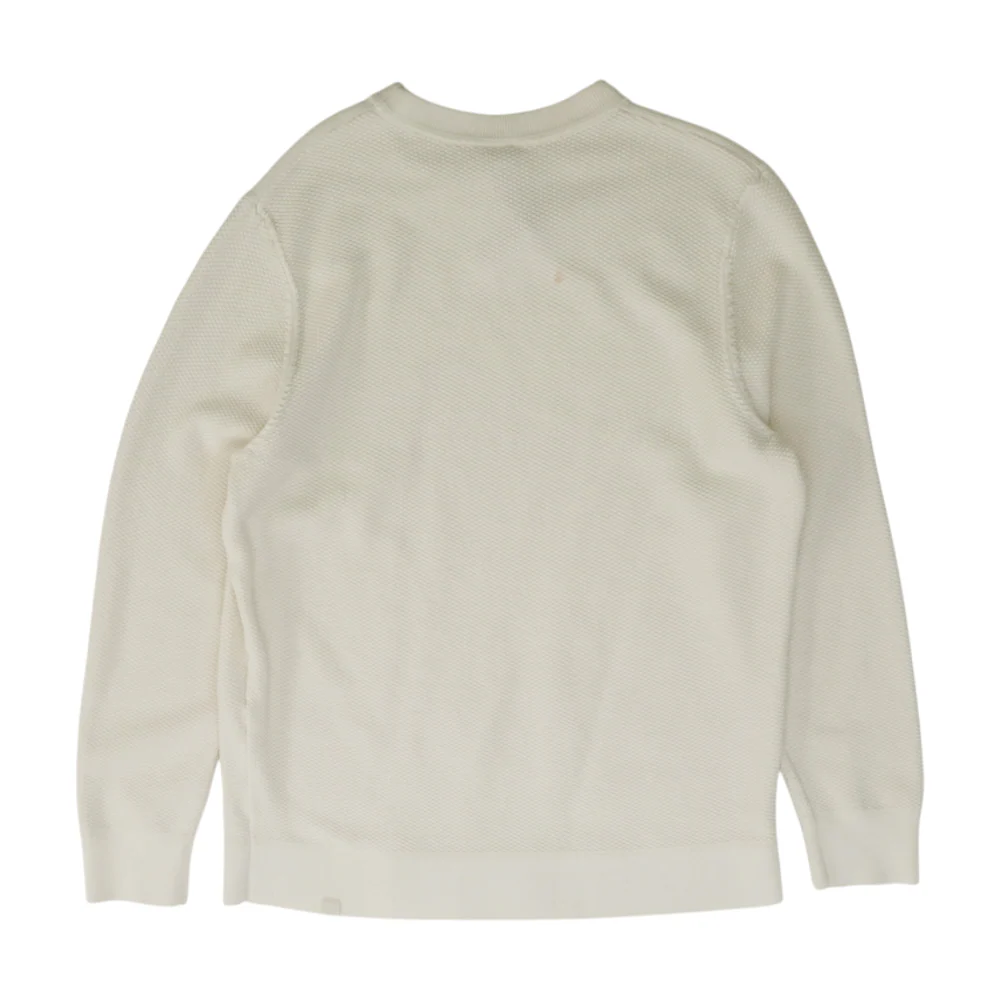 Ivory Solid Pullover Sweater - Image 2