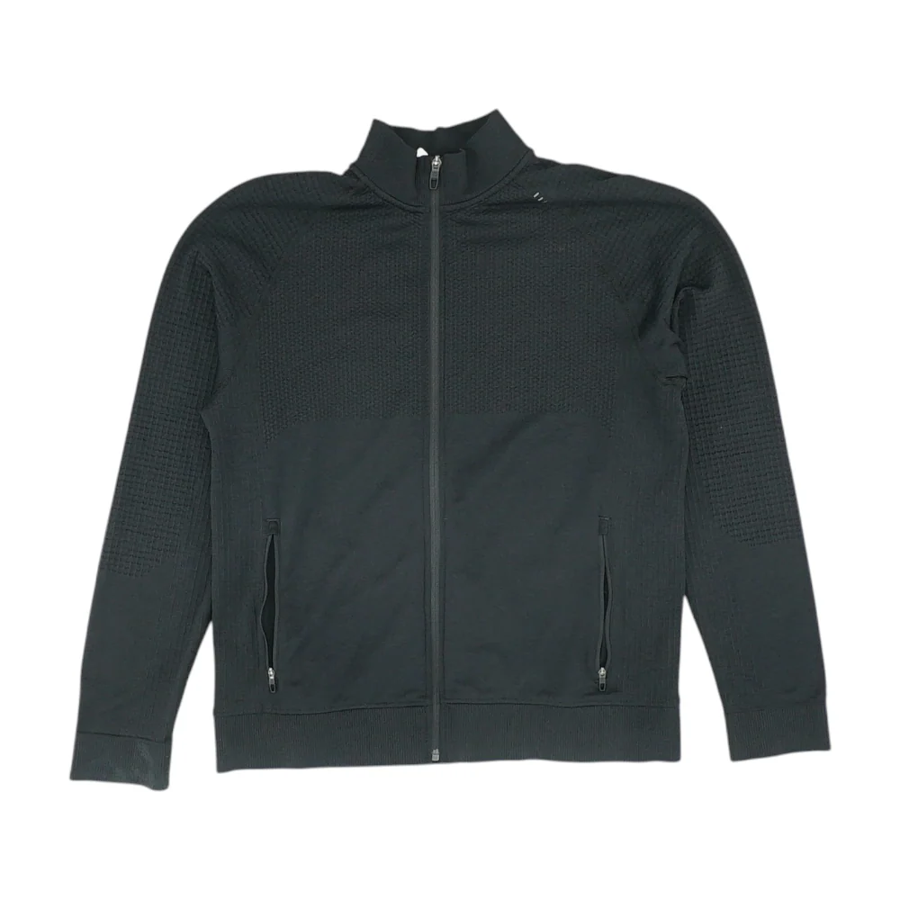 Blue Solid Active Jacket
