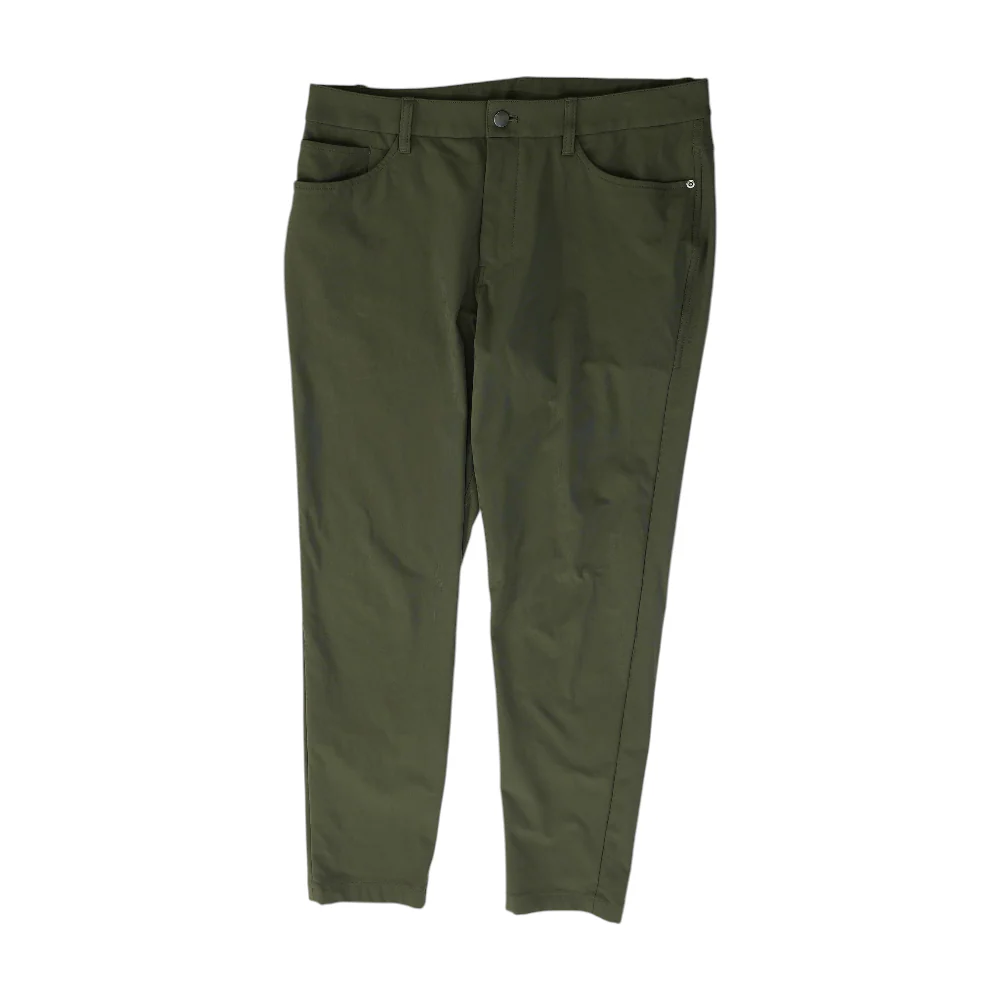 Green Regular Pants