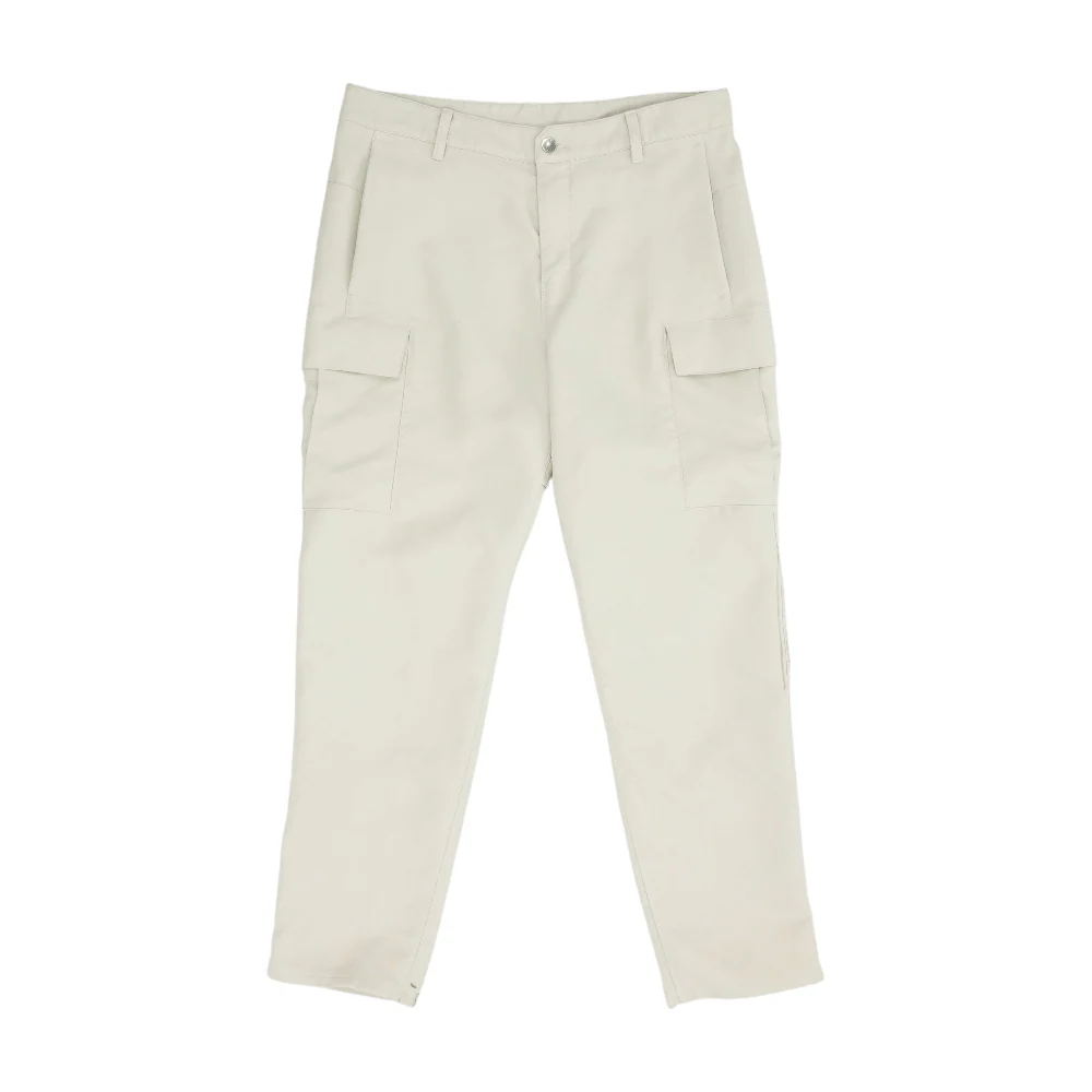 Beige Regular Pants