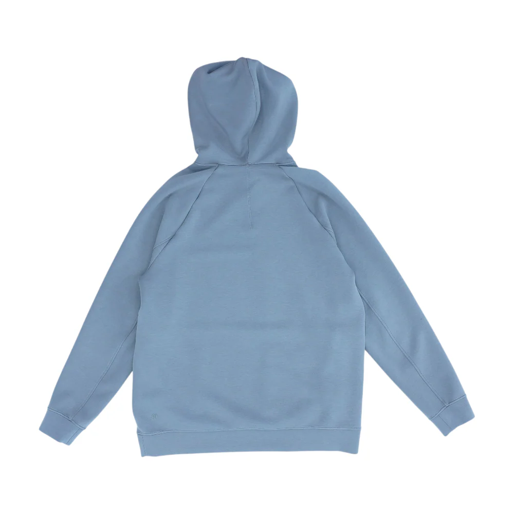 Gray Solid Hoodie Pullover - Image 2