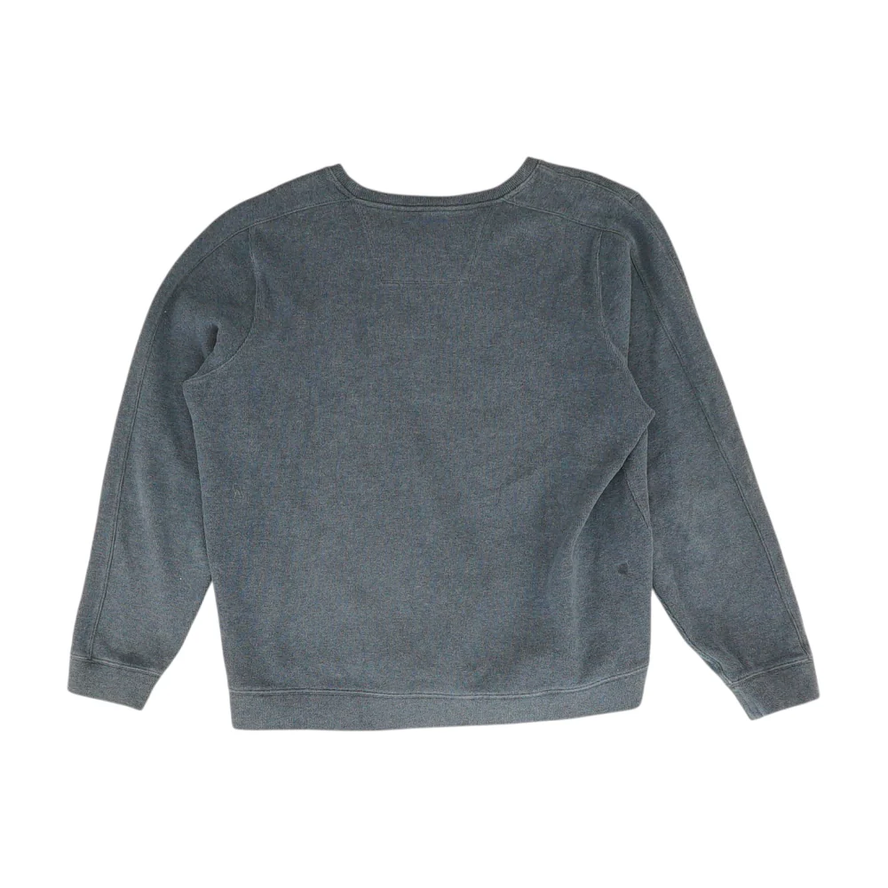 Navy Solid Sweatshirt Pullover - Image 2