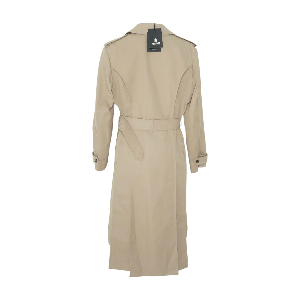 Tan Astrid Insulated Trench Coat - Image 2