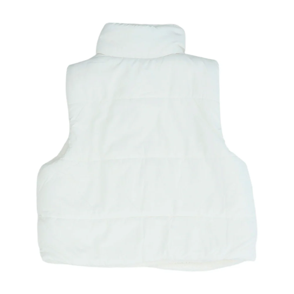White Solid Vest - Image 2
